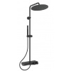 Ideal Standard CeraTherm - Sprchový set s termostatom, priemer 30 cm, hodvábna čierna A7631XG