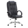 Kondela Kancelárske kreslo, čierna ekokoža, MADOX NEW