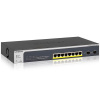 NETGEAR GS510TPP Riadený L2/L3/L4 Gigabit Ethernet (10/100/1000) Podpora napájania cez Ethernet (PoE) Čierna (GS510TPP-100EUS)