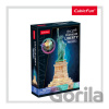 CUBICFUN 3D puzzle svítící Socha Svobody 79 ks