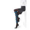 RELAX tights 50 DEN kompresné pančuchové nohavice Lady B Čierna XXL 1 kus