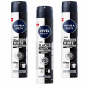 Nivea Men Black White 200 ml x 3 antiperspiranty