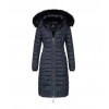 Navahoo UMAY dámsky prešívaný kabát, navy - XL
