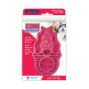 KONG hrebeň gumový ZoomGroom ružový L - 11,5 × 7 × 2,5 cm