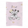 Ceba Podložka prebaľovacia mäkká COSY 50x70 cm Disney Minnie & Mickey Pink Cosy