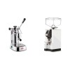 La Pavoni Professional Lusso + Eureka Mignon Specialita, CR white