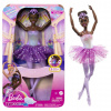 Mattel Barbie - Svítící magická baletka s fialovou sukní