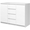 FalcoNabytek Komoda Simplicity 236 bílý lesk