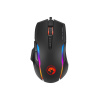 Marvo Myš G945, 10000DPI, optika, 9tl., 1 koliesko, drôtová USB, čierna, herná, RGB podsvietenie G945 PRO