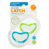 Munchkin MUNCHKIN LATCH Set silikónových cumlíkov, od 6m+, 2ks, zelená/modrá