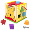 Oem Hračka Disney baby Winnie dřevěná kostka s vkládacími tvary