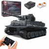 Technické kocky Diaľkovo ovládaný tank Tiger
