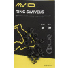 Avid Carp Obratlík s krúžkom Outline Ring Swivels veľ.11