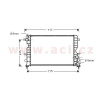 1/99-9/04 chladič 2.5TDi (±AUT) [593*437*41] 02002165