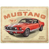 NOSTALGIC ART ceduľa FORD MUSTANG GT 1967 red