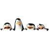 CUKROVÁ TLAČ jedlý obrázok na tortu Cukrová hmota Tučniaky Madagaskar 3 + MENO