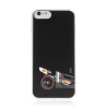AppleMix Kryt HOT WHEELS - pre Apple iPhone 6 Plus / 6S Plus - gumový - vzor - čierny