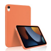 AppleMix Kryt pre Apple iPad mini 6 - príjemný na dotyk - silikónový - papája oranžová