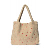 STUDIO NOOS - Teddy Hearts MOM BAG | Ecru Hearts