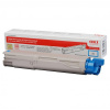 Toner Oki 3520 (43459371), cyan (azúrový)
