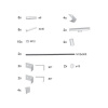 RAVAK 10°, BE HAPPY II, CHROME panelkit, B28100000N