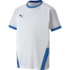 Detský futbalový dres Puma teamGOAL 23 Jersey Bielo-modrý 704160 12 Veľkosť: 128 cm