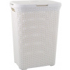 Curver Kôš Curver® NATURAL STYLE 60L, krémový, 44x61x34 cm, na bielizeň, prádlo