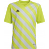 adidas teamwear Detský futbalový dres adidas Entrada 22 Graphic Jersey žlto-sivý HF0133 Veľkosť: 116 cm
