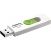 ADATA Flash Disk 64GB USB 3.1 Dash Drive UV320, White/Green AUV320-64G-RWHGN