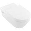 VILLEROY & BOCH ViCare závesné WC s hlbokým splachovaním bez vnútorného okraja, 370 x 700 mm, biela alpská, s povrchom CeramicPlus, 5649R0R1