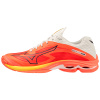 Mizuno Wave Lightning Z7 Pánska volejbalová obuv, biela/oranžová, veľ. 43 102824-43