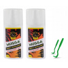 SADA 2x Mugga Strong 50% DEET 75 + kliešte (SADA 2x Mugga Strong 50% DEET 75 + kliešte)