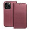 Puzdor / obal pre Apple iPhone 14 PRO MAX červené - kniha Smart magneto