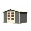drevený domček KARIBU AMBERG 4 (9223) terragrau LG3507