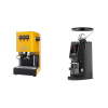 Gaggia Classic E24 BC, yellow + Eureka Atom W 65 Casa, black