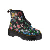 Dámske členkové topánky 27128001 Floral DM27128001 Black mix of colours - Dr. Martens 41 černá- MIX barev
