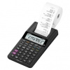 Casio Kalkulačka HR 8 RCE BK, čierna, stolová, dvanásťmiestna, jednofarebná tlač