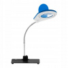 Modrá stolová lampa s lupou (Modrá stolová lampa s lupou)