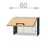 Casarredo CRAFT výklopná skrinka 60, W6036, grafit/dub tabaco