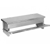 Nášlapné žlabové krmítko pro slepice pozinkované GAUN 11345 - 5 kg