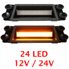 Lampa strobo LED na prísavky 332x116x76 mm, Kamar, LW0054
