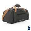 Urban outdoor víkendová taška Impact z rPET AWARE™ , Black Farba: Black