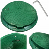 Zelený pokrývka 60/75 cm +zips 1.5t (Zelený pokrývka 60/75 cm +zips 1.5t)