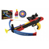 Teddies Kuše + šípy + terč plast 48cm v krabici