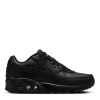 Nike Air Max 90 Little/Big Kids' Shoes Triple Black 3 (35.5)