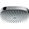Hansgrohe Croma Select E, hlavová sprcha 180 2jet, biela/chrómová, HAN-26524400