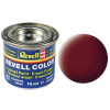 REVELL 37 červeno hnedá matná syntetická modelárska farba (RAL3009), 14ml (REVELL 32137 REDDISH BROWN MAT 14ml 0,47fl oz EMAIL COLOR)