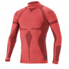 Top s dlhým rukávom Alpinestars ZX Evo V2 s FIA, Červená/tmavočervená
