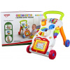 LEAN TOYS Pusher Walker Phone Piano atramentová 3 v 1