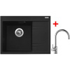 Sinks RIM 650 L Metalblack + Vitalia